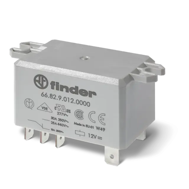"Przekaźnik mocy serii 66: 2 P