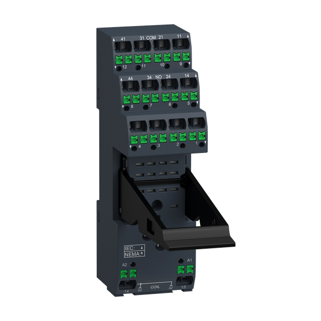 GNIAZDO WTYKOWE Z ZACISKIEM RXM2/RXM4