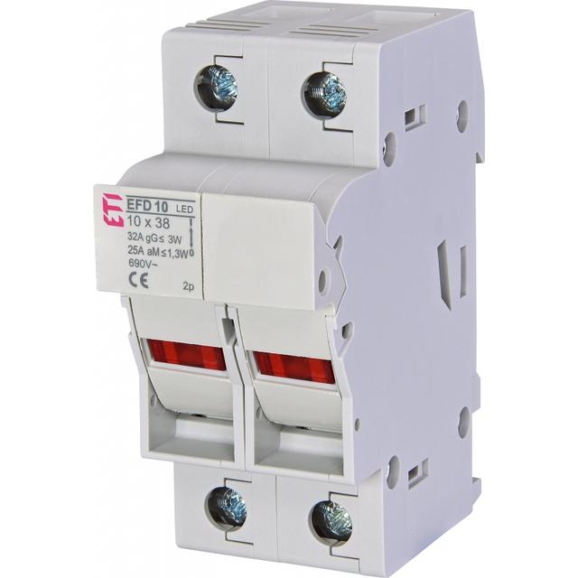 Rozłącznik bezpiecznikowy EFD 10 2P LED 002540013 ETI