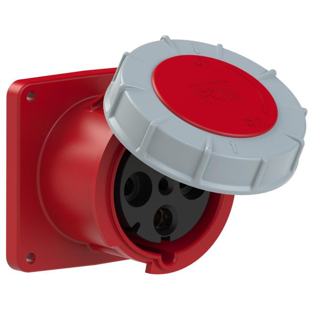 GNIAZDO TABLICOWE PROSTE POWER TWIST IP67 125A 400V 3P+Z 120x120mm 344-6 PCE