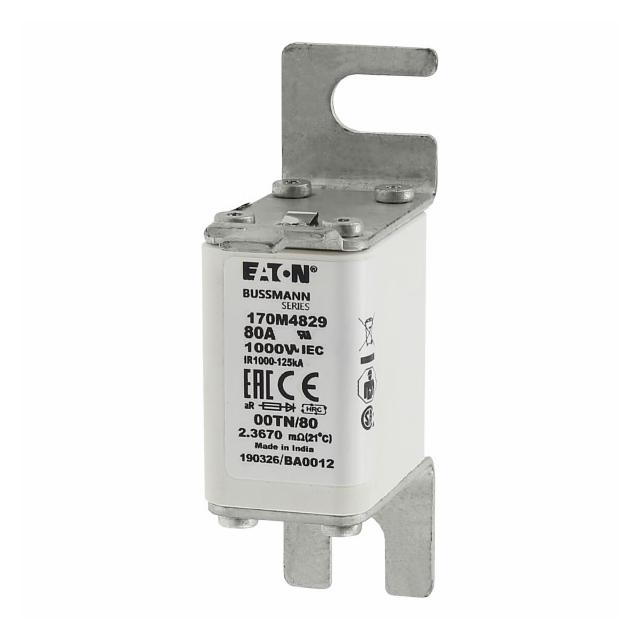 80A 1000V 00TN/80 aR INDICATOR FUSE Wkładka szybka 80A AC 1000V rozmiar 00 30x47x98 mm aR D 170M4829