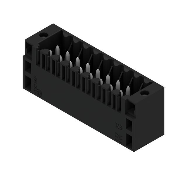 S2L 3.50/18/180F 3.5SN BK BX Wtyki PCB (złącza płyty), 3.50 mm, Liczba biegunów: 18, kąt odejścia: 180° /48szt./ 1729650000 WEIDMÜLLER