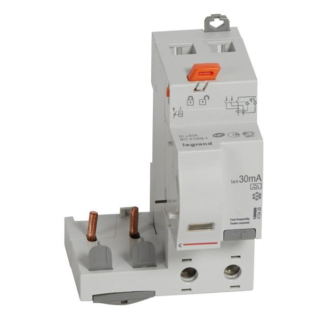 BLOK RÓŻNICOWOPRĄDOWY PR 302 2P 63A 30MA TYP A SERII DX3, Legrand