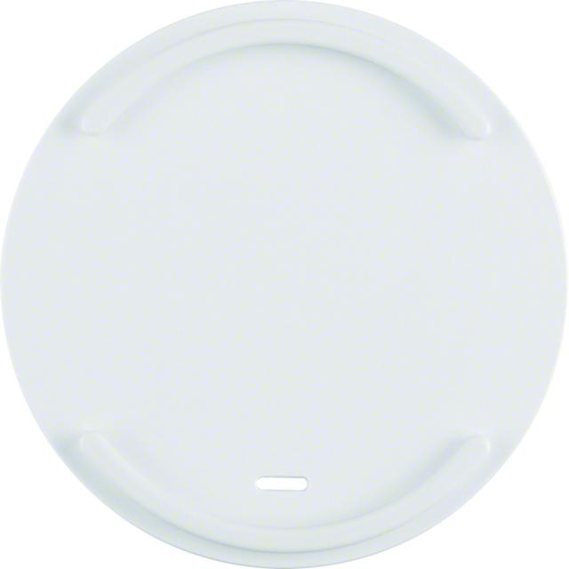 BERKER R.1/R.3 Klawisz z soczewką i krawędzią do obsługi ustami biały 16612049 HAGER