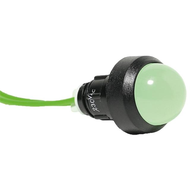 Lampka sygnalizacyjna LED D=20mm zielona 230V AC LS LED 20 G 230AC 004770816 ETI