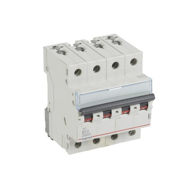 WYŁĄCZNIK NADPRĄDOWY S 314 4P B 13A 10000A SERII TX3, Legrand