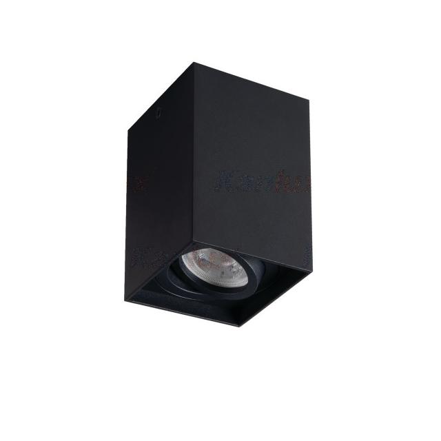 GORD XS DLP-50-B Oprawa sufitowa natynkowa GORD XS DLP-50-B regulowana kolor czarny 1XGU10 KANLUX