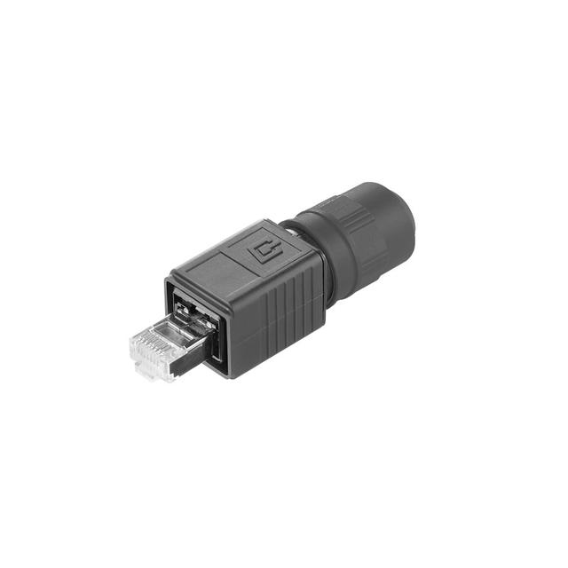 WEIDMULLER IE-PS-V04P-RJ45-TH Złącze RJ45, IP67, złącze 1: RJ45, Przyłącze 2: Końcówka zaprasowywanaAWG 27/7...AWG 24/7 /10szt./ 1963180000 WEIDMÜLLER
