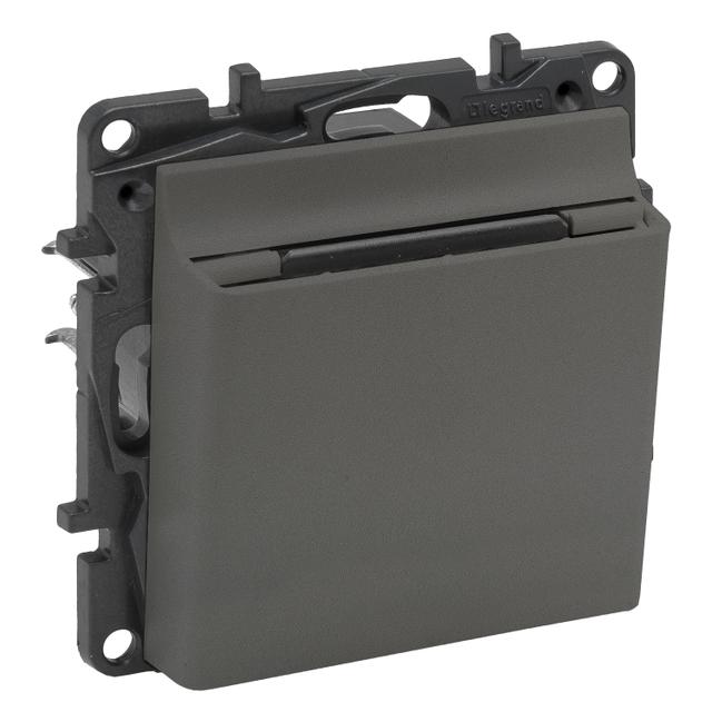 Niloe Step - łącznik hotelowy elektroniczny- kolor stalowy, Legrand