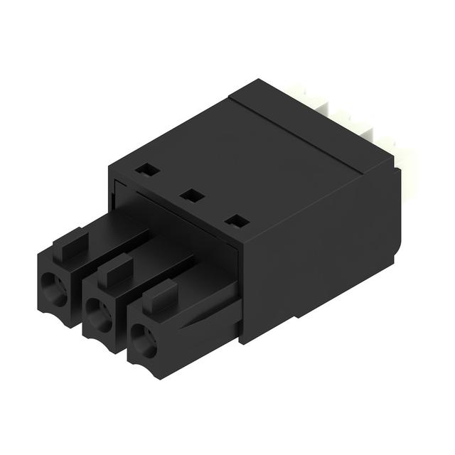 BCF 3.81/03/180 SN BK BX Wtyk PCB (złącze wiązki), listwa z gniazdami, 3.81 mm, Liczba biegunów: 3, PUSH IN, Złącze sprężynowe /50szt./ 1969920000 WEIDMÜLLER