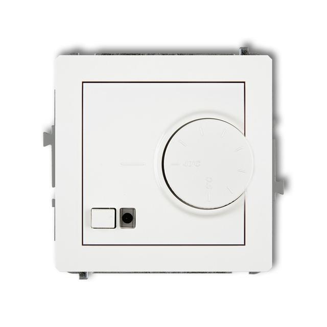 DECO Elektroniczny regulator temperatury z czujnikiem powietrznym biały DRT-2 KARLIK