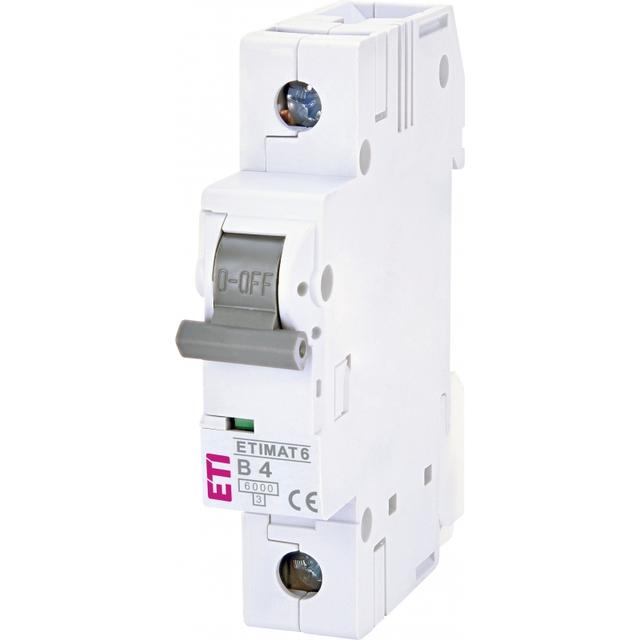 Wyłącznik nadprądowy MAT 6 1P B4A 002111511 ETI