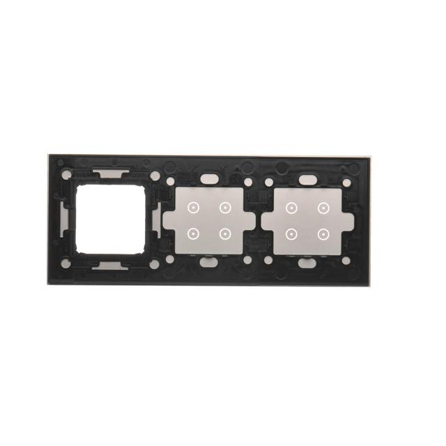 Simon 54 Touch Panel dotykowy S54 Touch 3 moduły 4 pola dotykowe+4 pola dotykowe+1 otwór na osprzęt