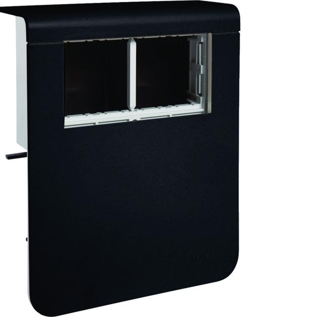 tehalit.SL Pusty nośnik urządzeń 20x115 45x45 czarny SL201159039011 HAGER