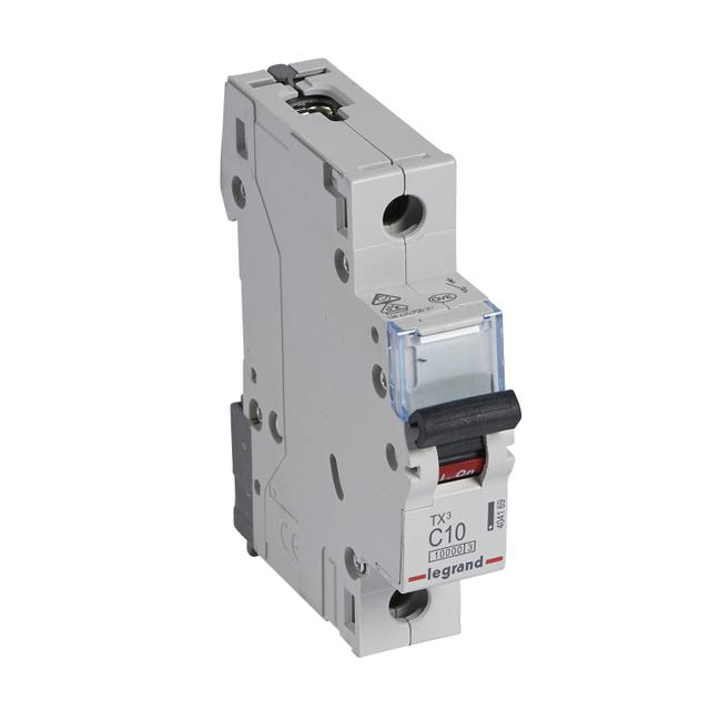 WYŁĄCZNIK NADPRĄDOWY S 311 1P C 10A 10000A SERII TX3, Legrand