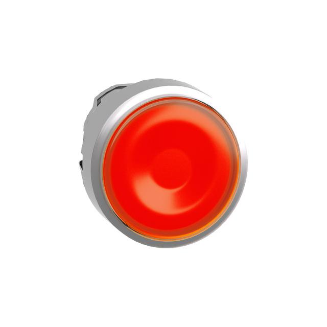 Harmony XB4 Przycisk płaski z samopowrotem LED pomarańczowa metalowa ZB4BW353 Schneider