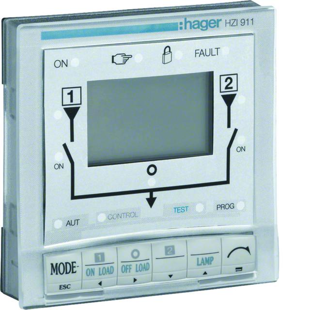 Panel LCD natablicowy do sterownika HZI811 HZI911 HAGER
