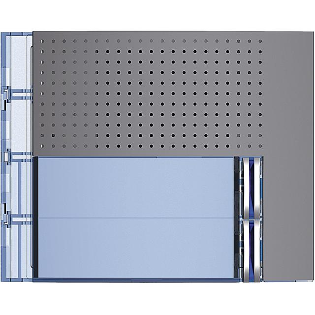 Sfera: Plakietka Modułu Fonicznego Podstawowego - 2 Przyciski - Stalowoszara 351023 LEGRAND