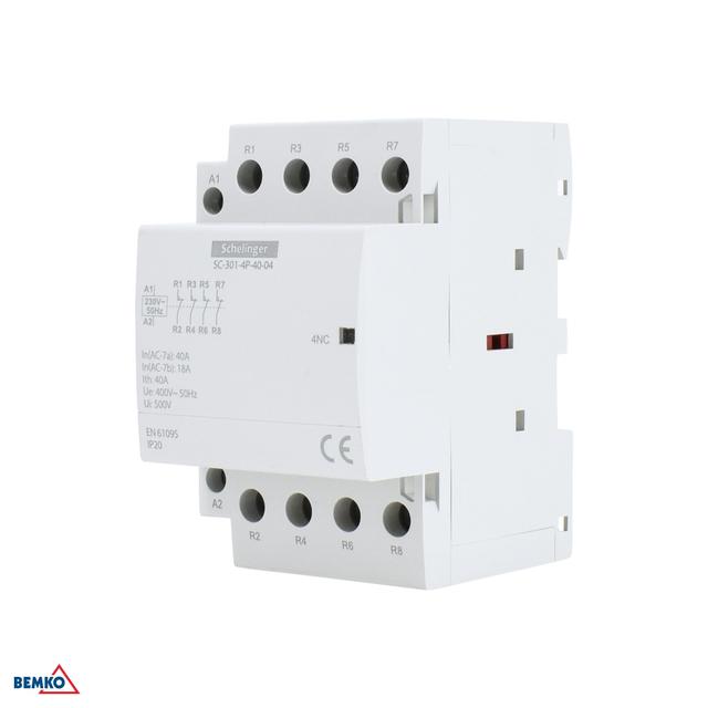 Stycznik modułowy SC301 4P 40A TYP 40 4Z SCHELINGER