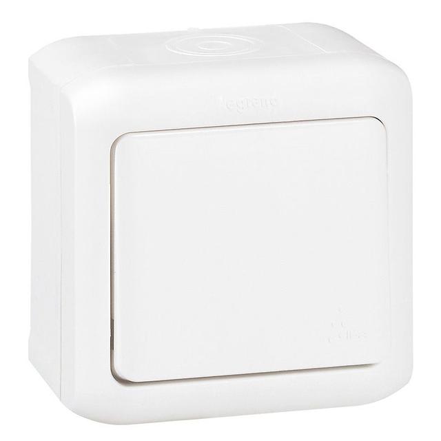 Forix IP44 Łącznik Pojedynczy 10Ax Biały 782360 LEGRAND