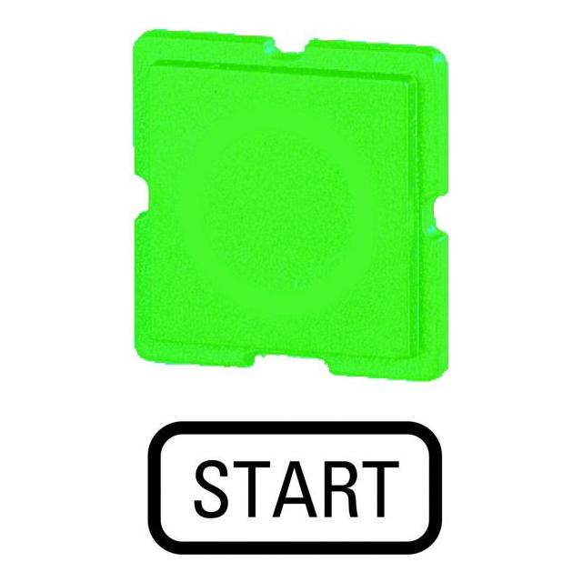 111TQ25 WKŁADKA PRZYCISKU ZIELONA, START