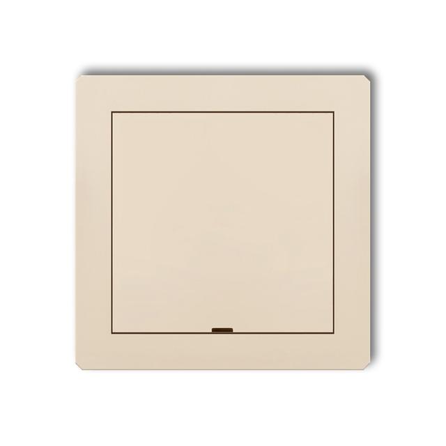 DECO Ramka pośrednia z zaślepką beżowa