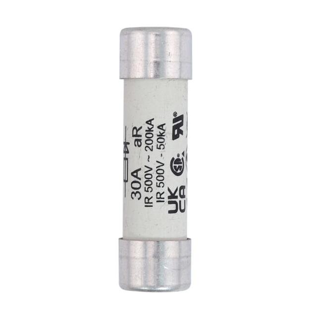 30A 500V AC UL 14x51mm FERRULE FUSE Wkładka szybka 30A AC 500V 14x51 mm aR UL FWH-30A14F EATON