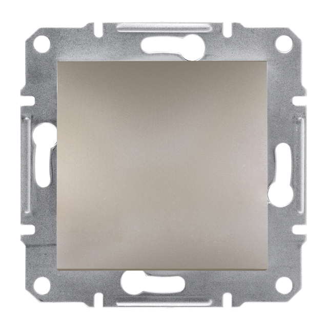 Asfora, zaślepka, bez ramki, brąz