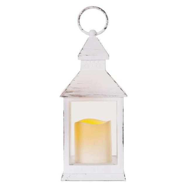 Lampion 1 LED świeczka biały 24 cm 3x AAA, vintage, IP20, timer DCLV01 EMOS
