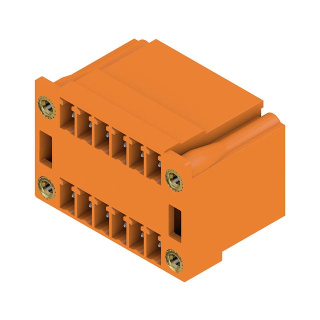 SCD 3.81/12/90F 3.2SN OR BX Wtyki PCB (złącza płyty), 3.81 mm, Liczba biegunów: 12, kąt odejścia: 90° /50szt./ 1973300000 WEIDMÜLLER