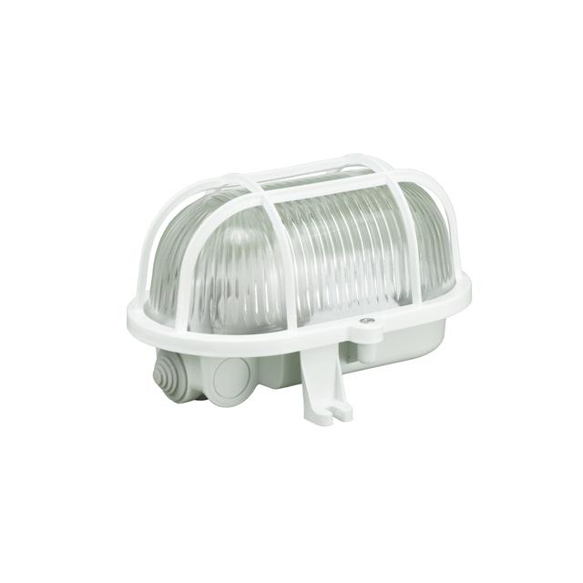 OPRAWA KANAŁOWA Z SIATKĄ PLASTIK OWALNA 60 W (IP 44)