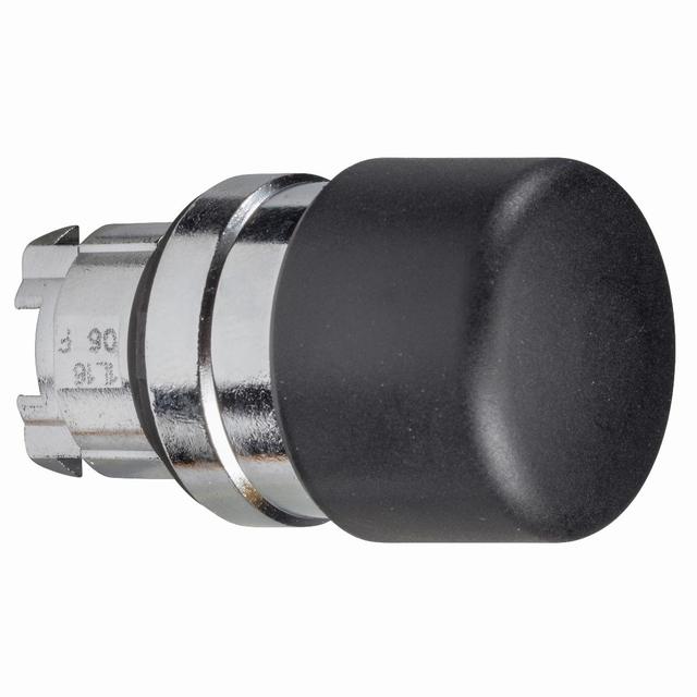 Harmony XB4 Przycisk grzybek fi30 czarny z samopowrotem metalowy ZB4BC24 Schneider