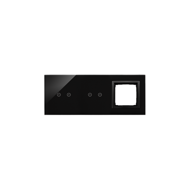 Simon 54 TOUCH WMDZ-01127S-075 Panel dotykowy S54 Touch, 3 moduły, 2 pola dotykowe pozio