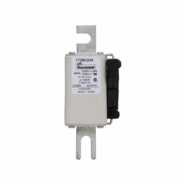 FUSE 400A 1250V 1*KN/110 AR CU Wkładka szybka 400A AC 1250V rozmiar 1 45x58x138 mm a 170M3248 EATON