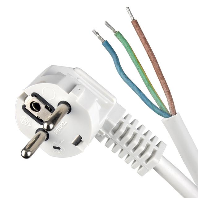 przewód przylaczeniowy W-OMYżo 3x1,0 biały 51.921 OPATÓWEK