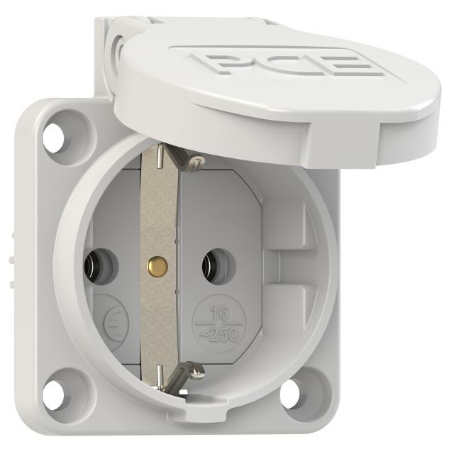 GNIAZGO SCHUKO 16A 3P 230V SZARE 105-0G PCE