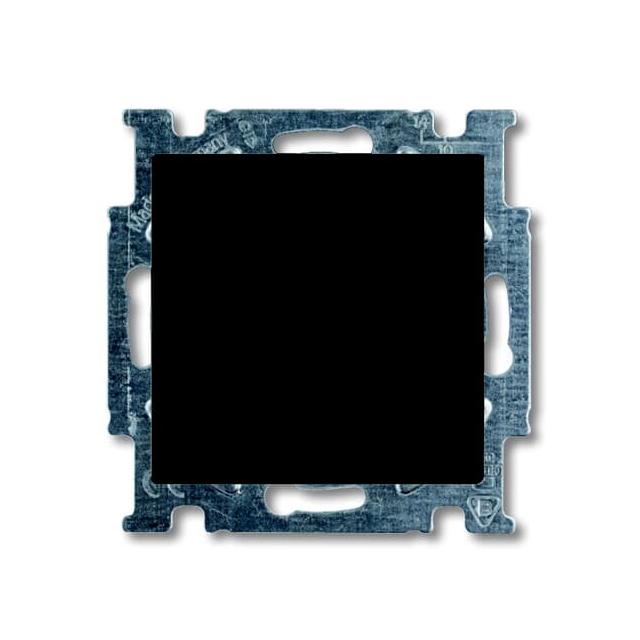 BASIC55 Wyłącznik z klawiszem schodowy  czarny-chateau