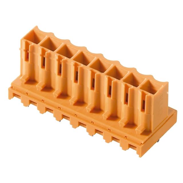 BLL 3.50/08/180 3.2SN OR TU Wtyki PCB (złącza płyty), listwa z gniazdami, 3.50 mm, Liczba biegunów: 8, kąt odejścia: 180° /19szt./ 1376440000 WEIDMÜLLER
