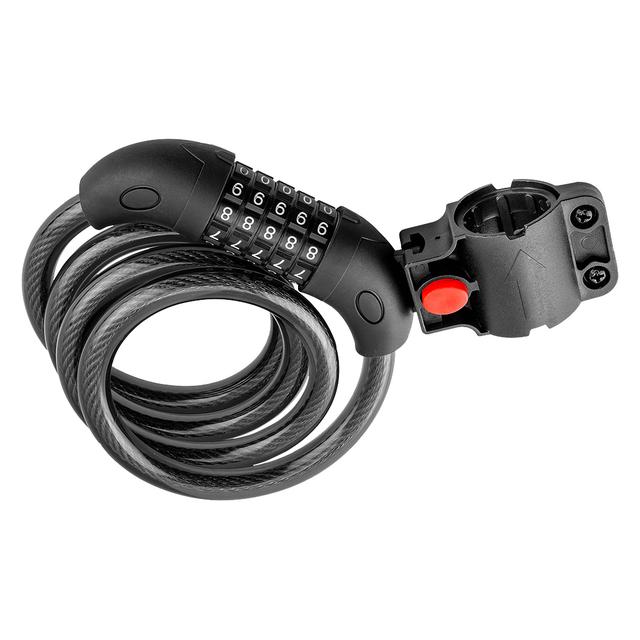 Zapięcie rowerowe, linka na kod