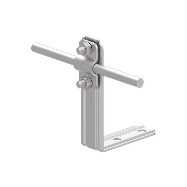 AN-10R/OH/-N Uchwyt kątowy prosty H=10cm Z-śruba /OH/