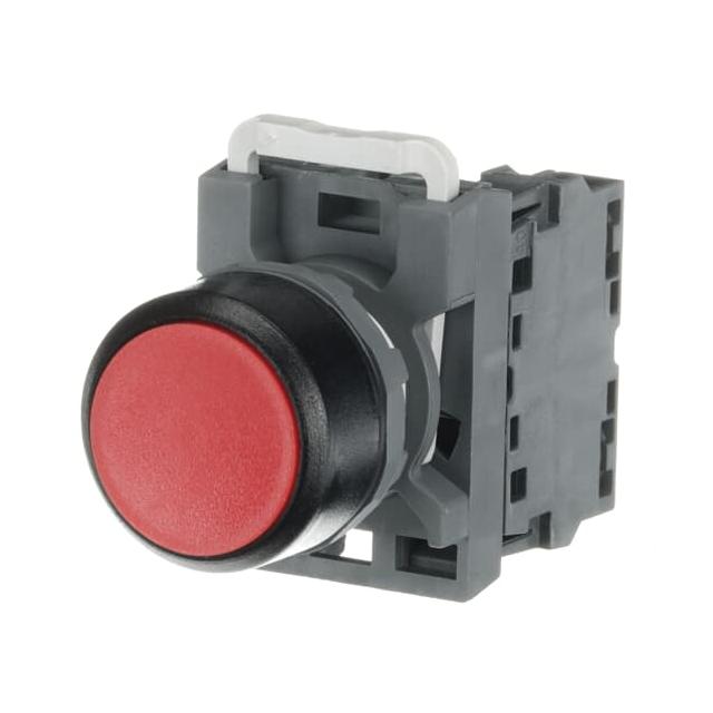 Przycisk kryty monostabilny 1NO1NC czerwony MP1-40R-11