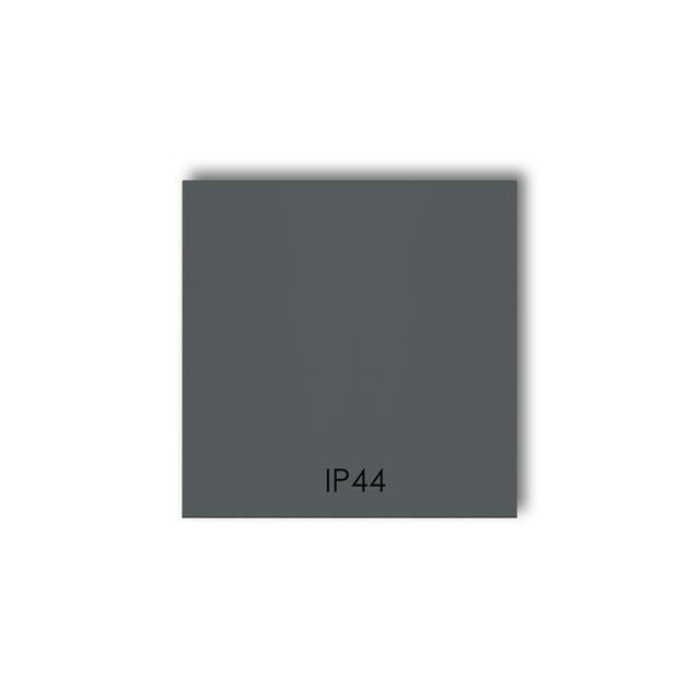 Klawisz pojedynczy do łączników IP44 ICON, MINI, grafitowy mat 28MKLH-1 KARLIK