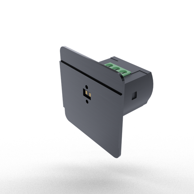 Laserowy czujnik odległości DRL-12, czujnik ruchu, antracyt