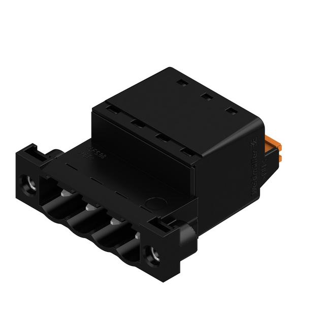 SLF 5.08/04/180F SN BK BX Wtyk PCB (złącze wiązki), 5.08 mm, Liczba biegunów: 4, PUSH IN, Złącze sprężynowe /60szt./ 1336190000 WEIDMÜLLER