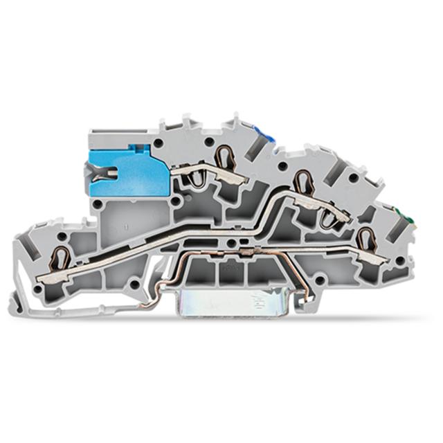 TOPJOBS złączka piętrowa 2,5 mm2 NT/L/PE szara