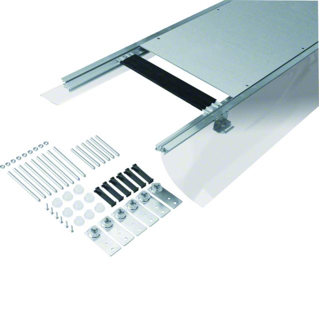 tehalit.BK Kanał współpoziomy boczna folia ochronna BKF 400x(145-190)mm stal BKF400145 HAGER