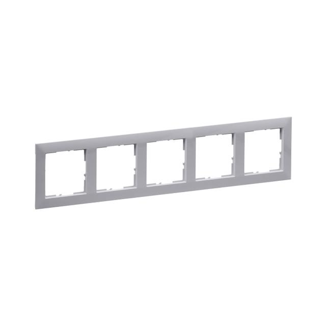 Suno Ramka Pięciokrotna 5-Krotna Cement 721545 LEGRAND
