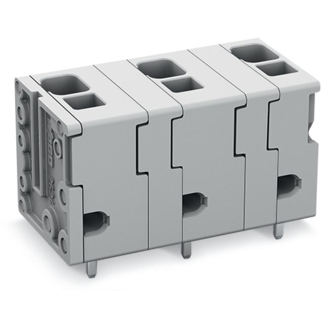Złączka do płytek drukowanych 4mm2 raster 11,5mm 6-bieg szara /30szt./ 2624-3506 WAGO