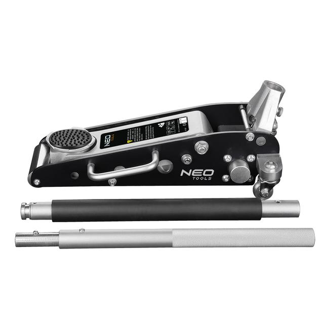 Podnośnik hydrauliczny, aluminiowy, 1.25 t