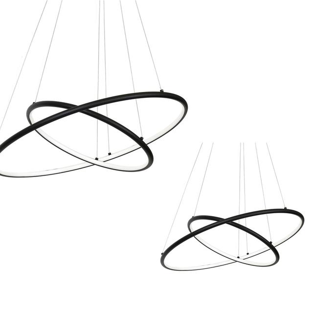 lampa wisząca LED Orion Black 53W 3710lm 3000K ML508 Milagro